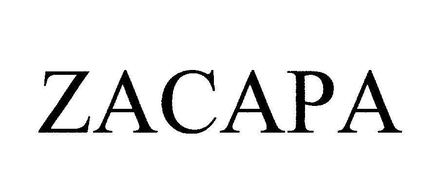Mẫu nhãn hiệu ZACAPA