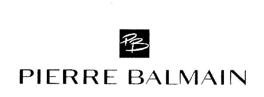 Mẫu nhãn hiệu P B PB PIERRE BALMAIN