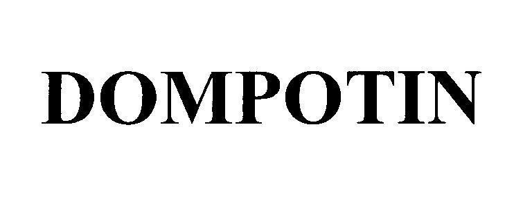 Mẫu nhãn hiệu DOMPOTIN