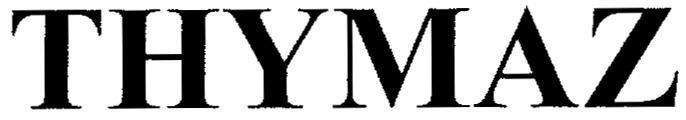 Mẫu nhãn hiệu THYMAZ