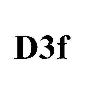 Mẫu nhãn hiệu D3f