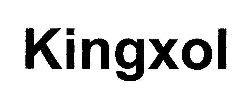 Mẫu nhãn hiệu Kingxol