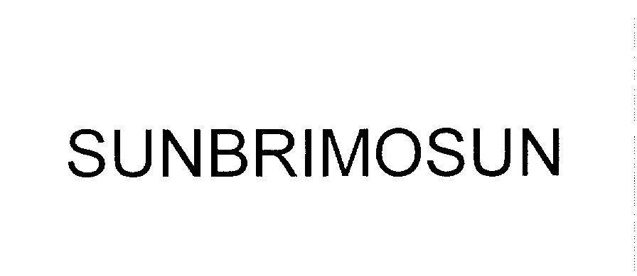 Mẫu nhãn hiệu SUNBRIMOSUN
