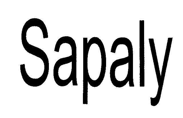 Mẫu nhãn hiệu Sapaly