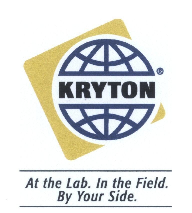 Mẫu nhãn hiệu KRYTON At the Lab. In the Field. By Your Side.