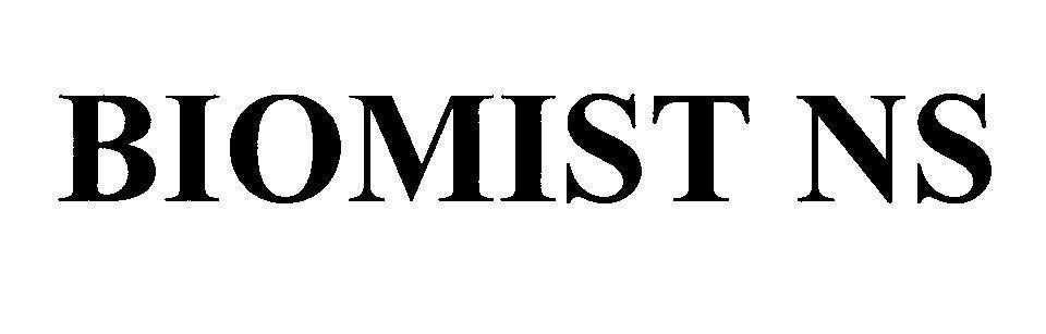 Mẫu nhãn hiệu BIOMIST NS