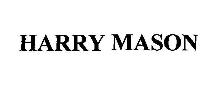 Mẫu nhãn hiệu HARRY MASON
