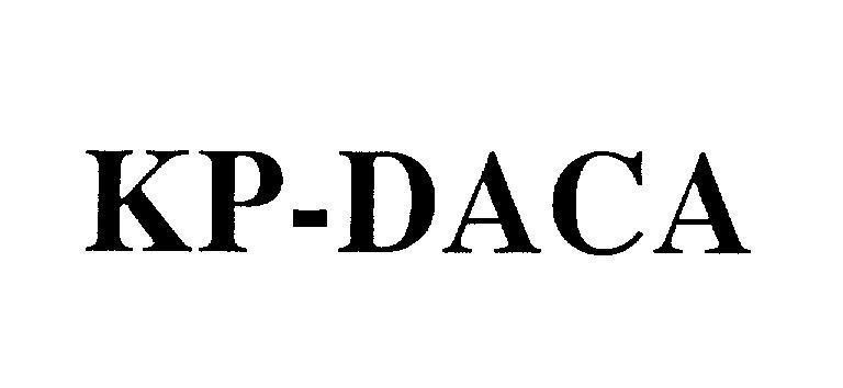 Mẫu nhãn hiệu KP - DACA