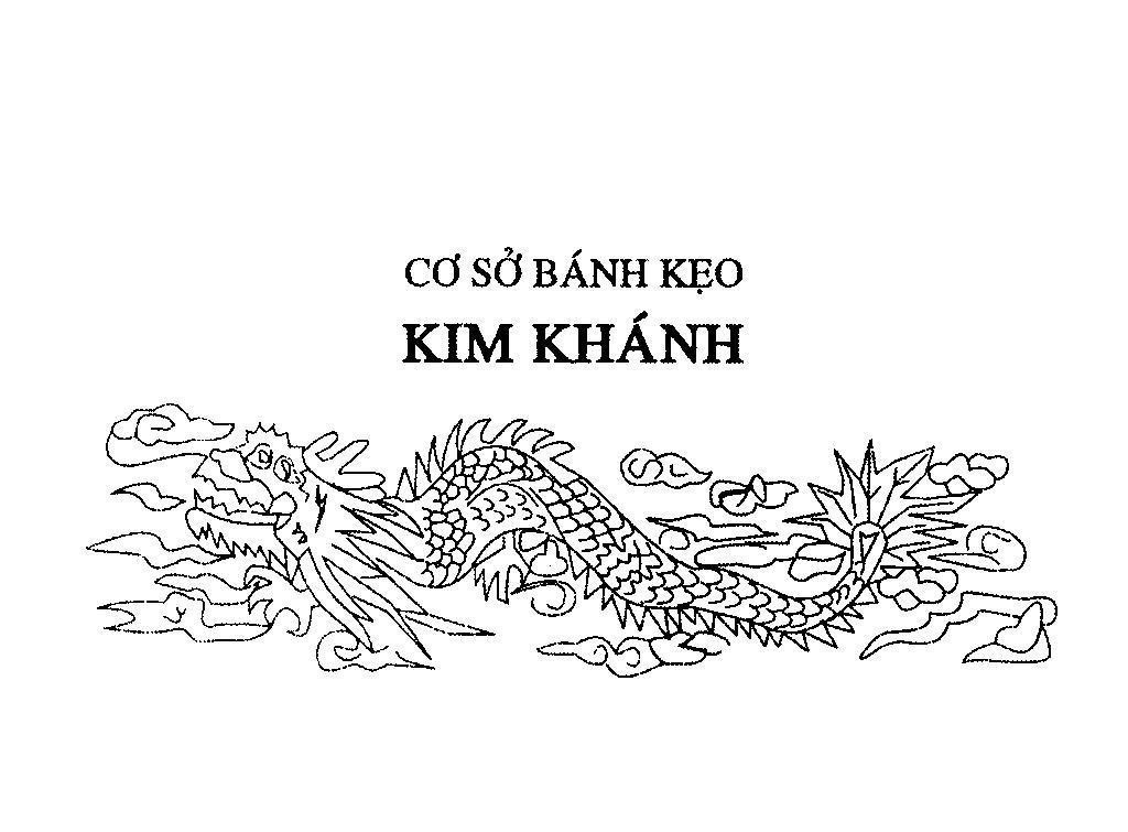 Mẫu nhãn hiệu Cơ Sở Bánh Kẹo Kim Khánh
