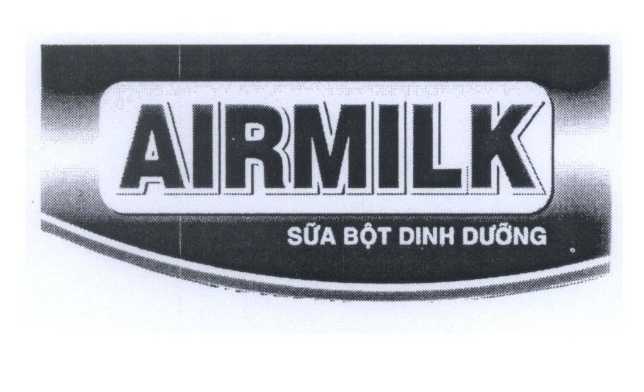Mẫu nhãn hiệu AIRMILK Sữa Bột Dinh Dưỡng