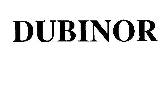 Mẫu nhãn hiệu DUBINOR