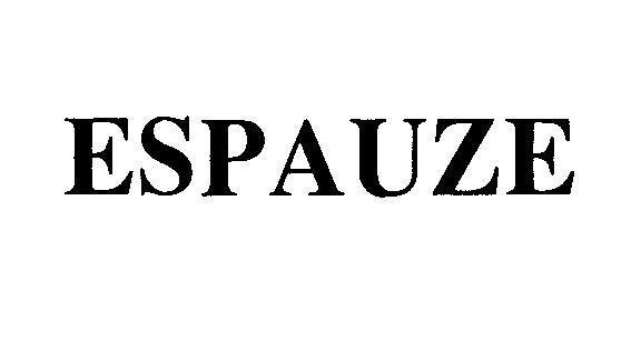 Mẫu nhãn hiệu ESPAUZE