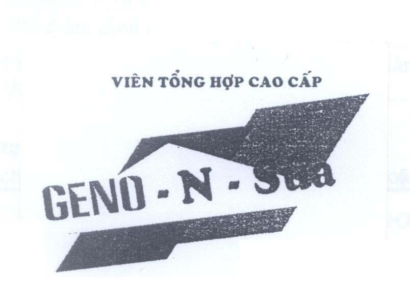 Mẫu nhãn hiệu GENO - N - Sữa Viên Tổng Hợp Cao Cấp