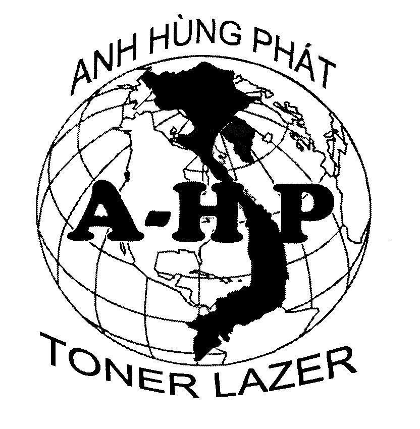 Mẫu nhãn hiệu Anh Hùng Phát A-H-P TONER LAZER