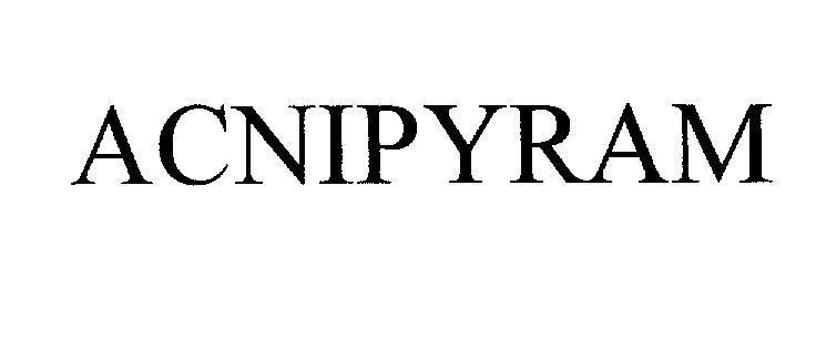 Mẫu nhãn hiệu ACNIPYRAM