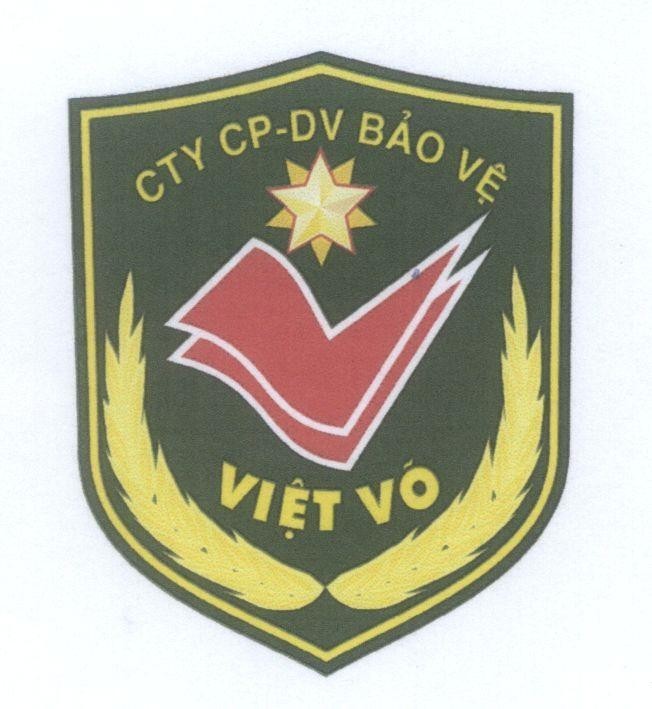 Mẫu nhãn hiệu V V Việt Võ Cty CP - DV bảo vệ
