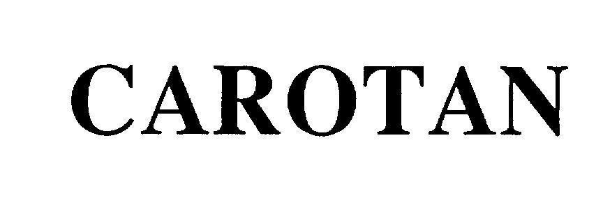 Mẫu nhãn hiệu CAROTAN