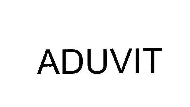 Mẫu nhãn hiệu ADUVIT