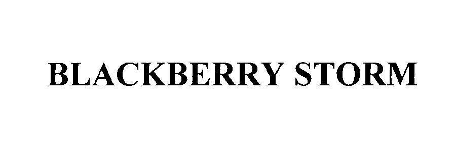Mẫu nhãn hiệu BLACKBERRY STORM