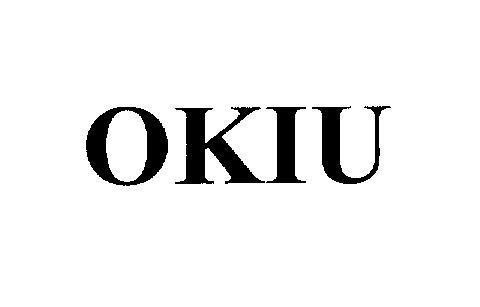 Mẫu nhãn hiệu OKIU