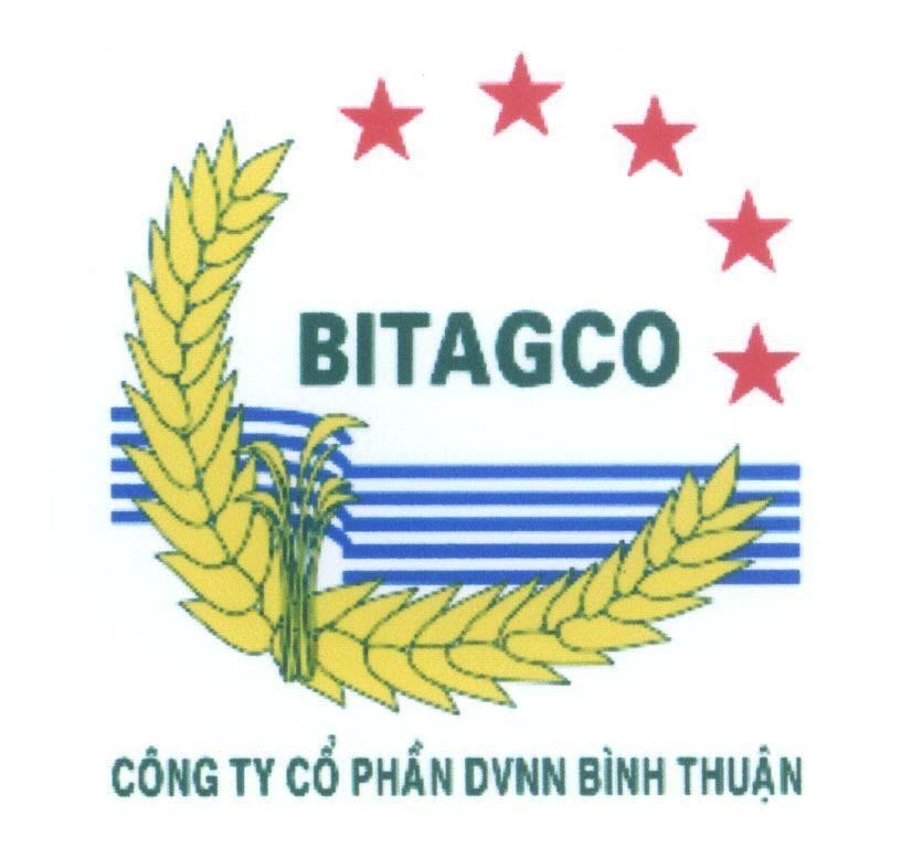 Mẫu nhãn hiệu BITAGCO Công ty cổ phần DVNN Bình Thuận