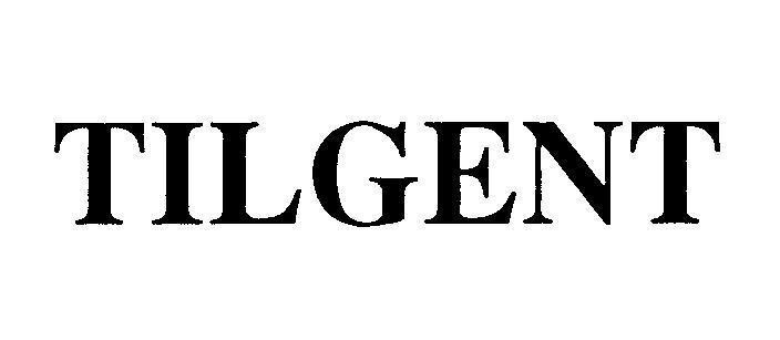 Mẫu nhãn hiệu TILGENT