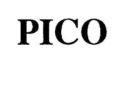 Mẫu nhãn hiệu PICO