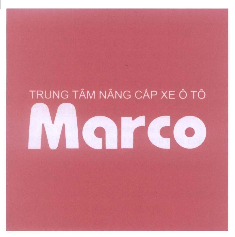 Mẫu nhãn hiệu Marco Trung Tâm Nâng Cấp Xe Ô Tô
