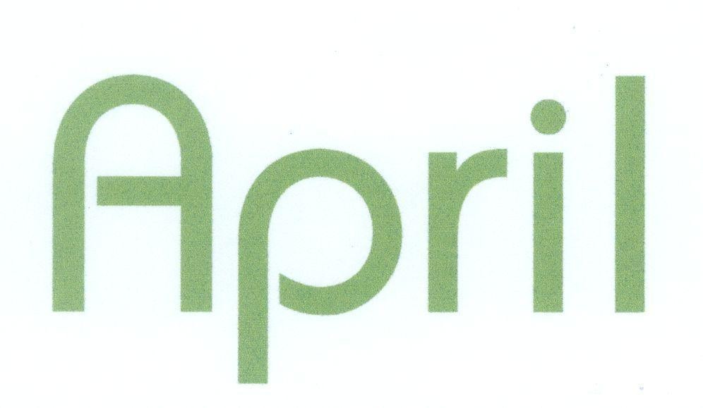 Mẫu nhãn hiệu April