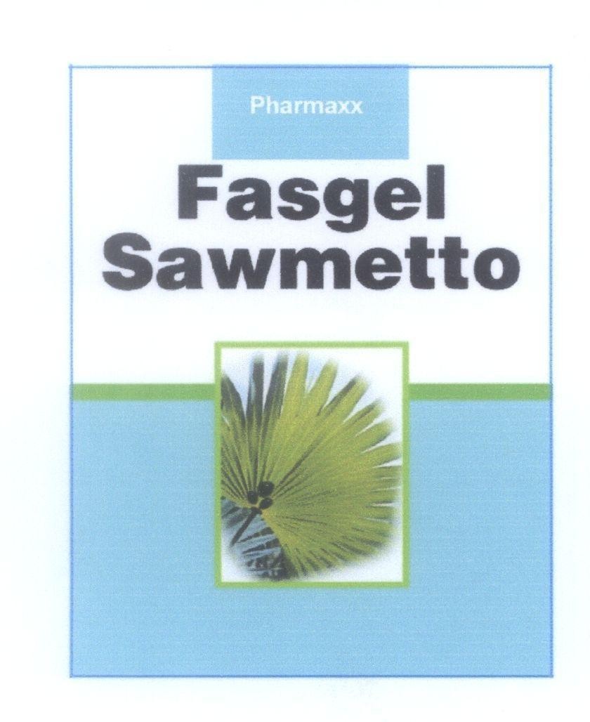 Mẫu nhãn hiệu Pharmaxx Fasgel Sawmetto