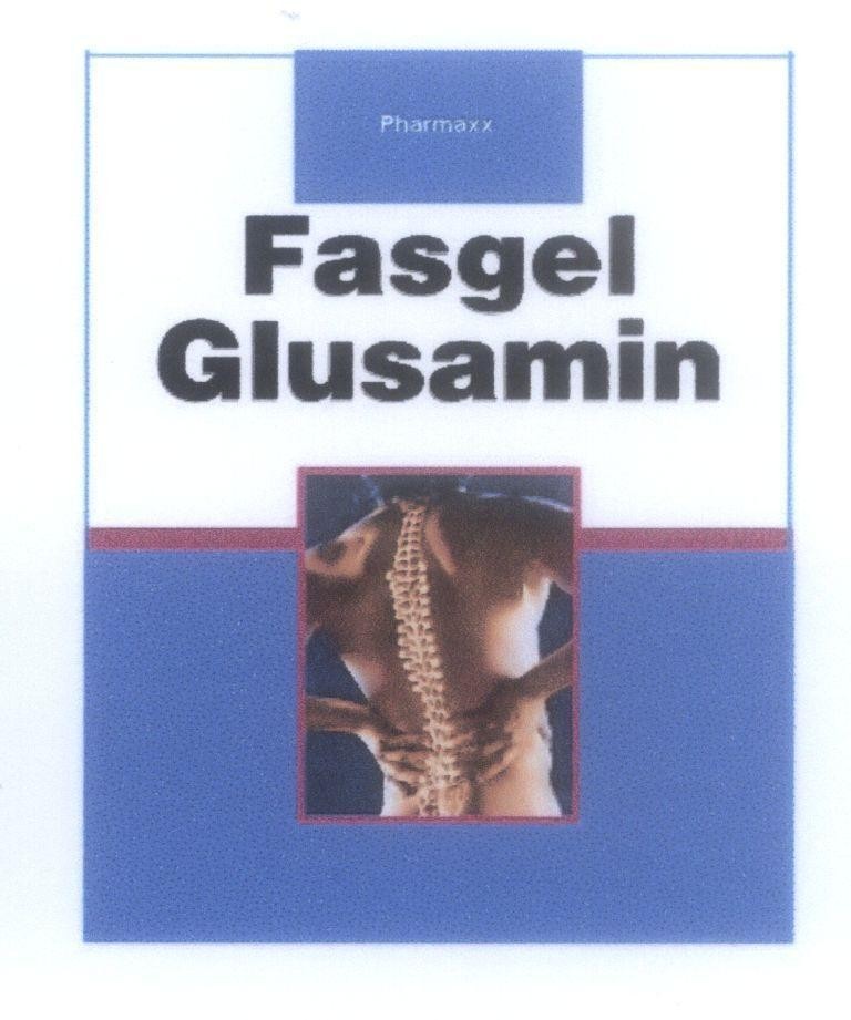 Mẫu nhãn hiệu Pharmaxx Fasgel Glusamin