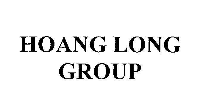 Mẫu nhãn hiệu HOANG LONG GROUP