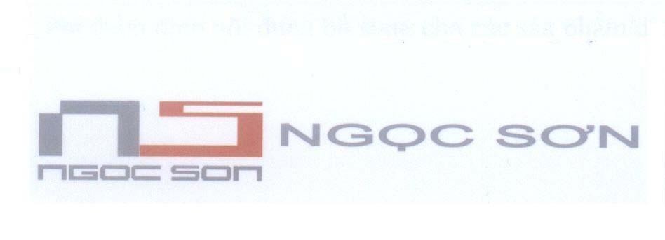 Mẫu nhãn hiệu NS Ngọc Sơn NGOC SON