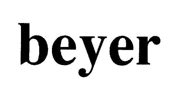 Mẫu nhãn hiệu beyer