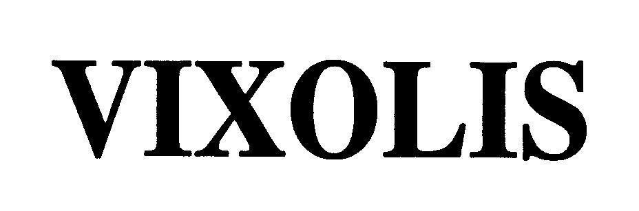 Mẫu nhãn hiệu VIXOLIS