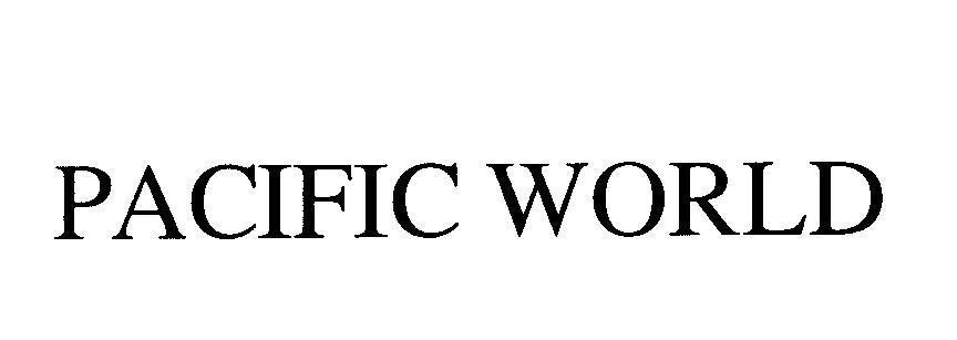 Mẫu nhãn hiệu PACIFIC WORLD