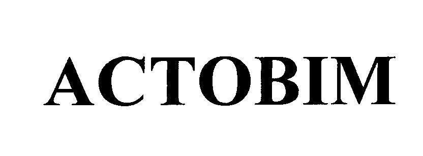 Mẫu nhãn hiệu ACTOBIM