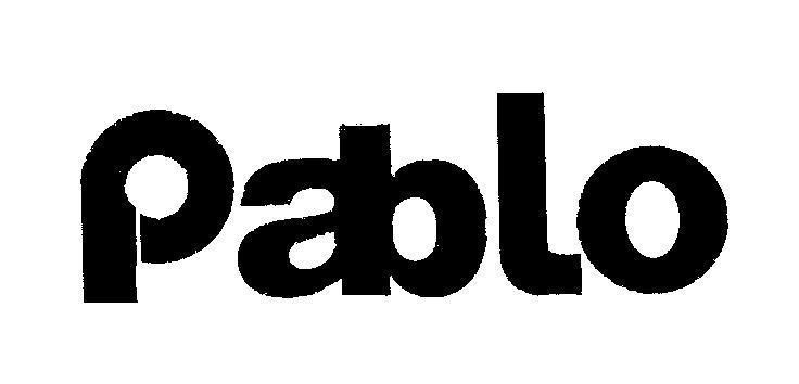 Mẫu nhãn hiệu Pablo