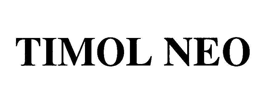Mẫu nhãn hiệu TIMOL NEO