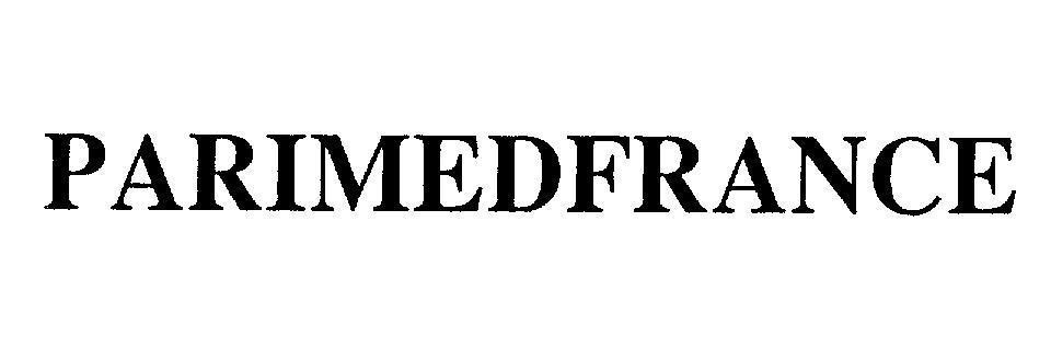 Mẫu nhãn hiệu PARIMEDFRANCE