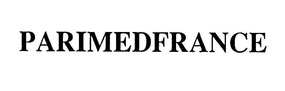 Mẫu nhãn hiệu PARIMEDFRANCE