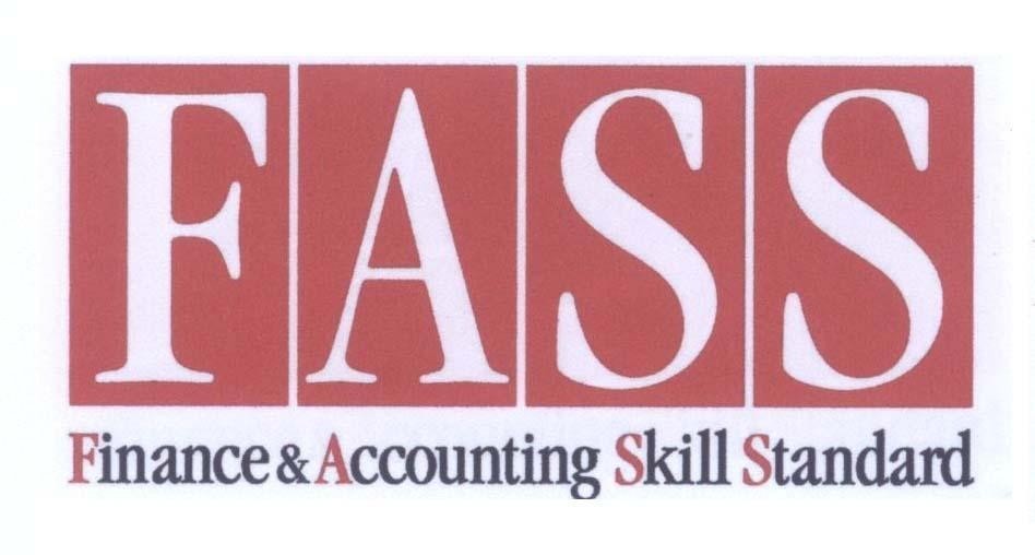 Mẫu nhãn hiệu FASS Finance & Accounting Skill Standard