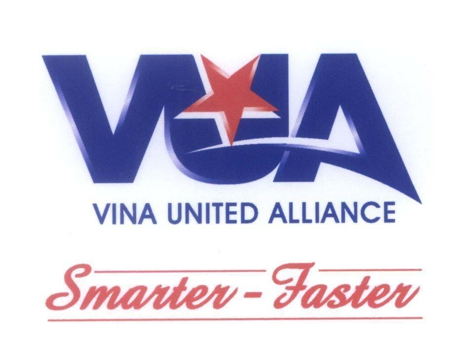 Mẫu nhãn hiệu VUA VINA UNITED ALLIANCE Smarter - Faster