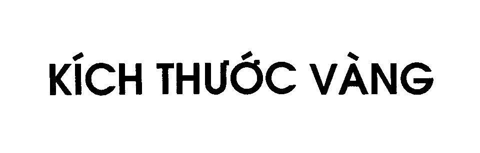 Mẫu nhãn hiệu Kích thước vàng
