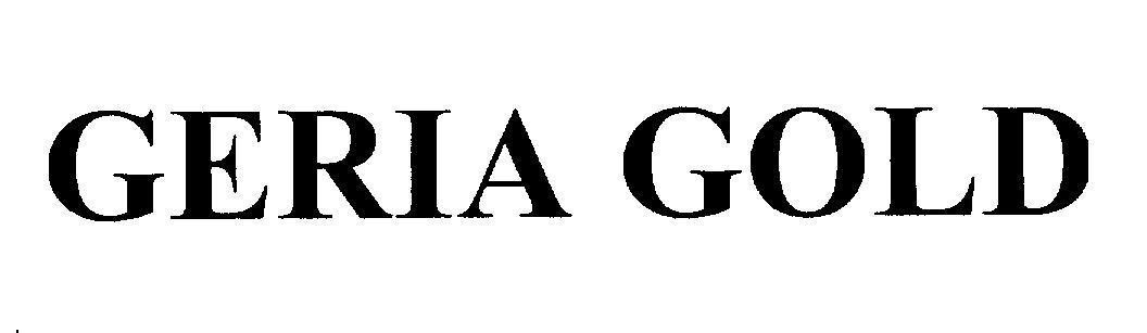 Mẫu nhãn hiệu GERIA GOLD