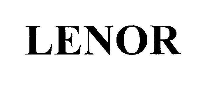 Mẫu nhãn hiệu LENOR