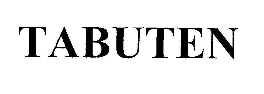 Mẫu nhãn hiệu TABUTEN