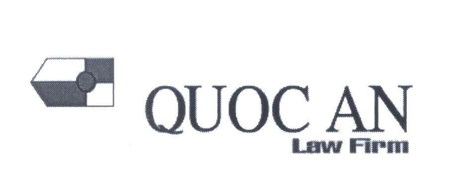 Mẫu nhãn hiệu QUOC AN Law Firm