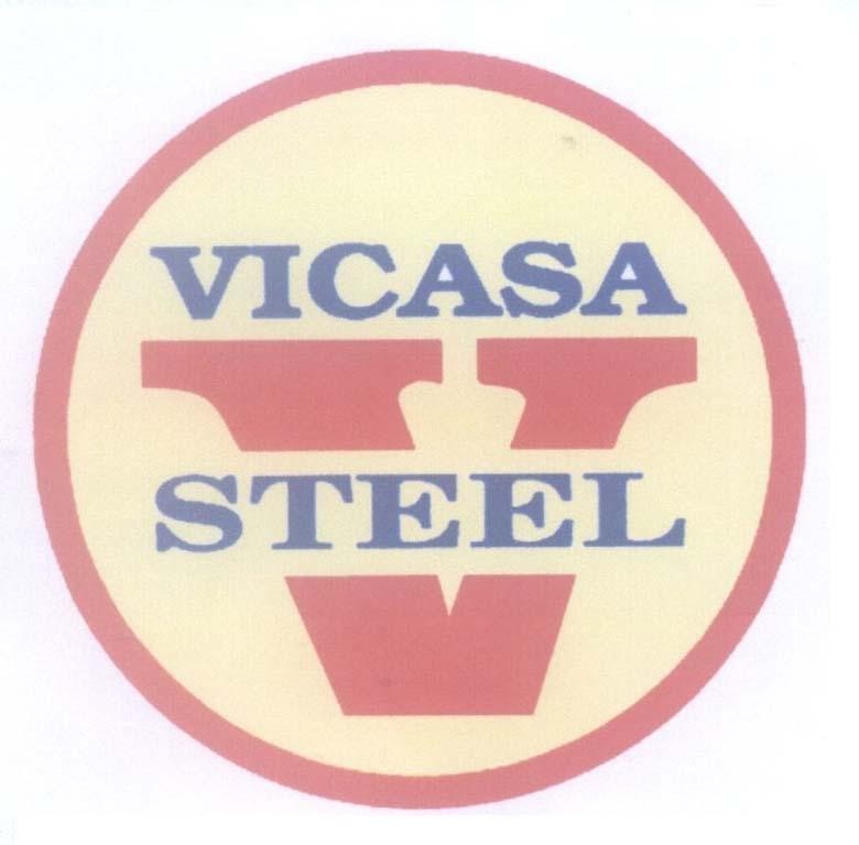 Mẫu nhãn hiệu V VICASA STEEL