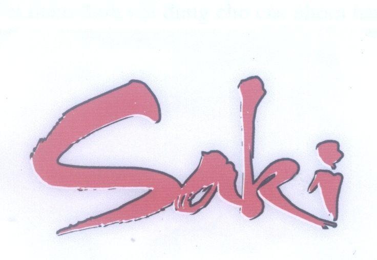 Mẫu nhãn hiệu Saki